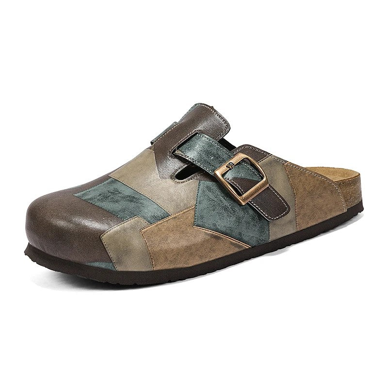 Cartographer Patchwork Clogs