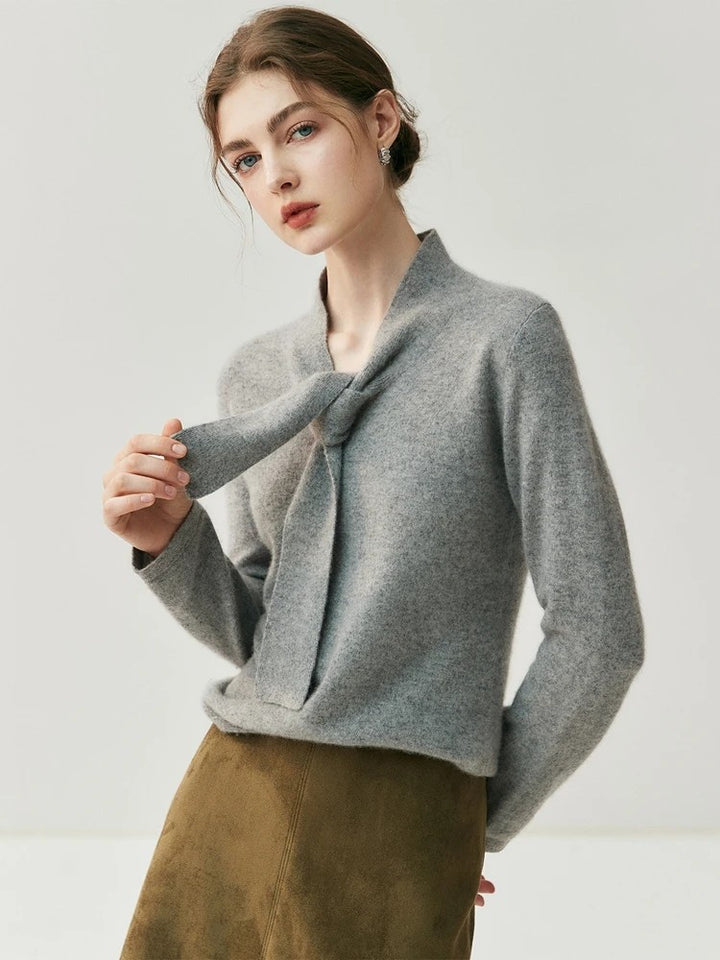 Colette Ribbon Cashmere Sweater