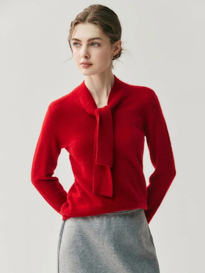 Colette Ribbon Cashmere Sweater