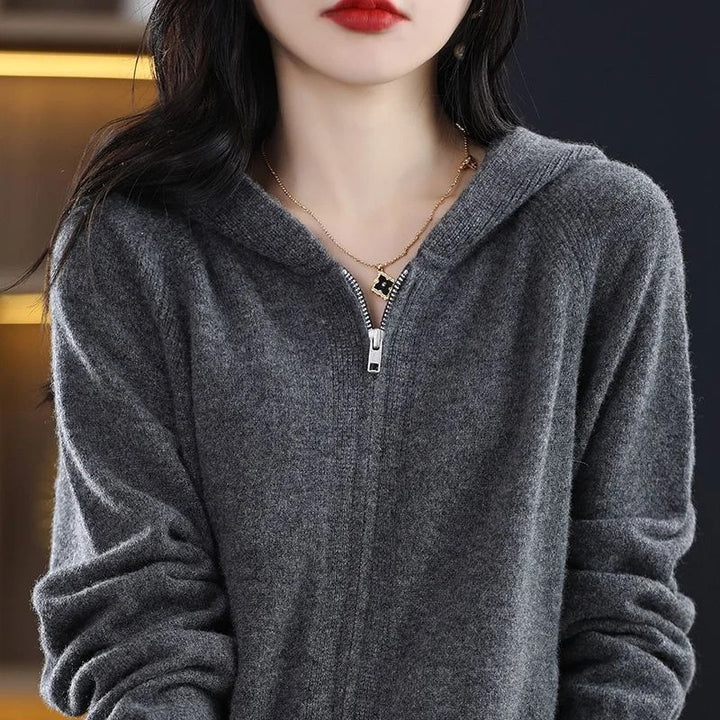 Linden Hooded Zip Cardigan