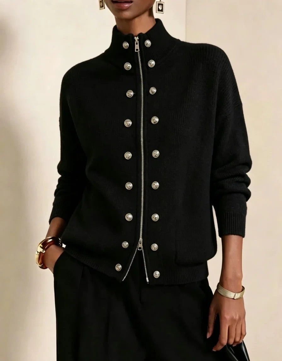 Regiment Button Cardigan