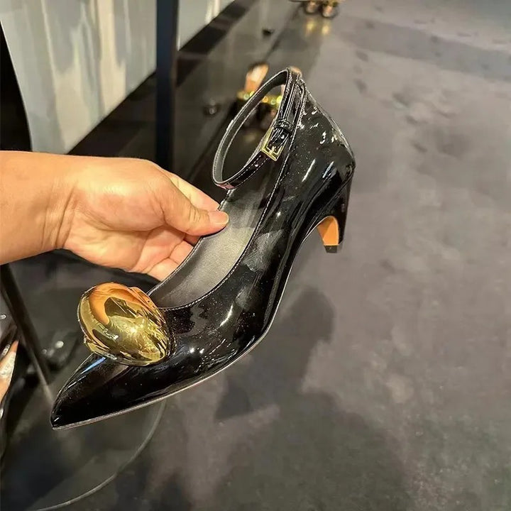 Orbita Ankle-Strap Pumps