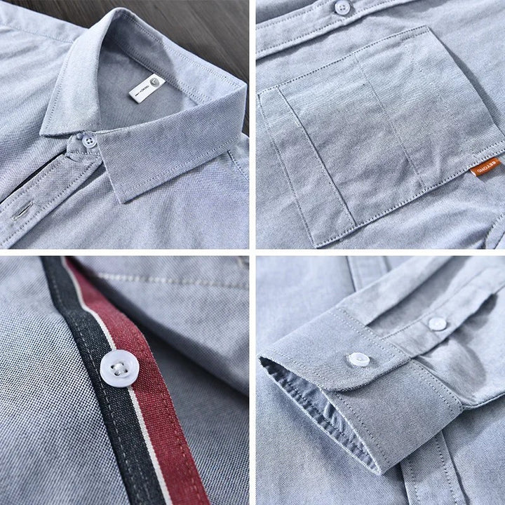 Kobe Placket Oxford Shirt