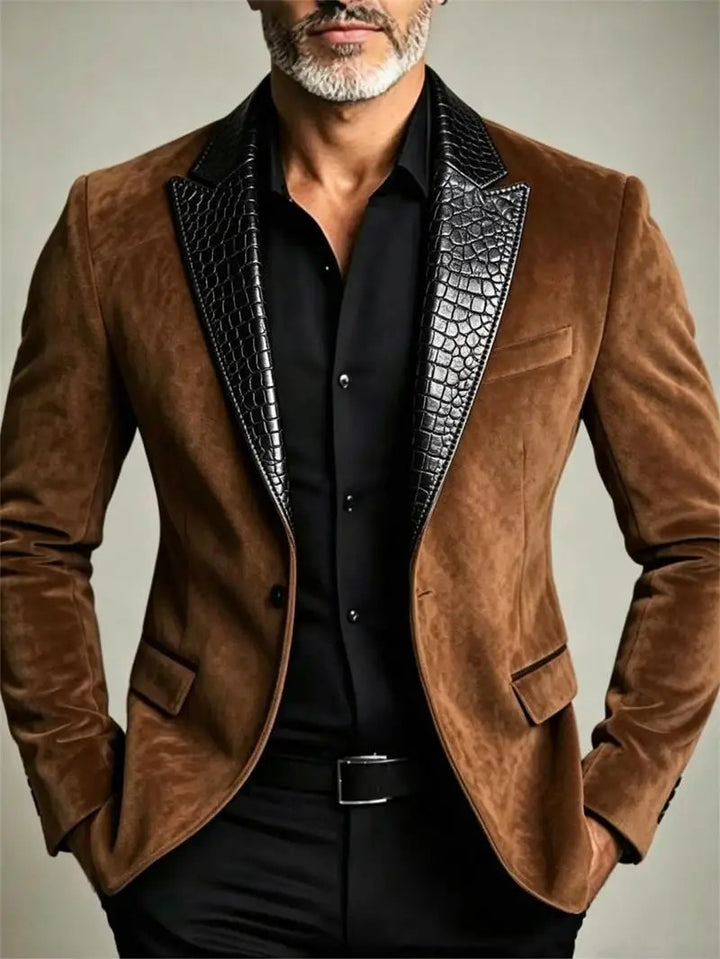 Caiman Lapel Blazer