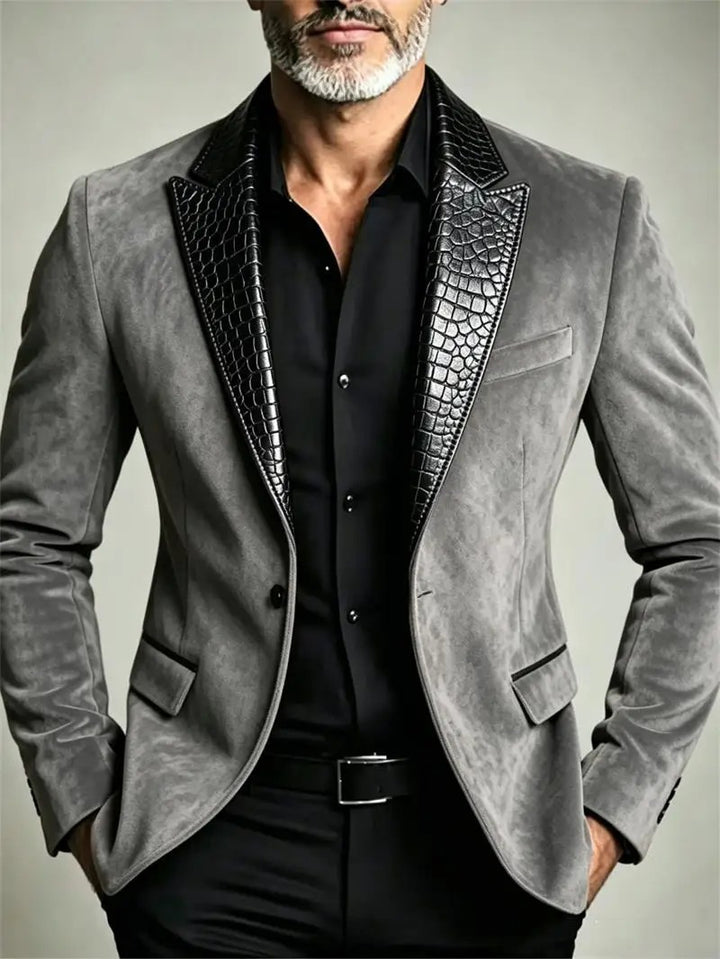 Caiman Lapel Blazer