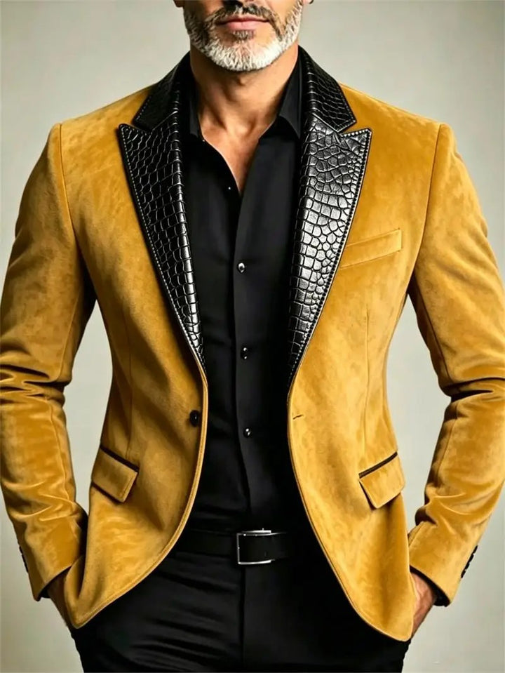 Caiman Lapel Blazer