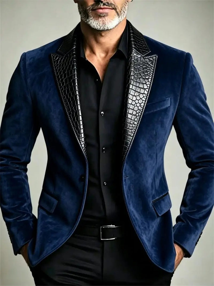 Caiman Lapel Blazer