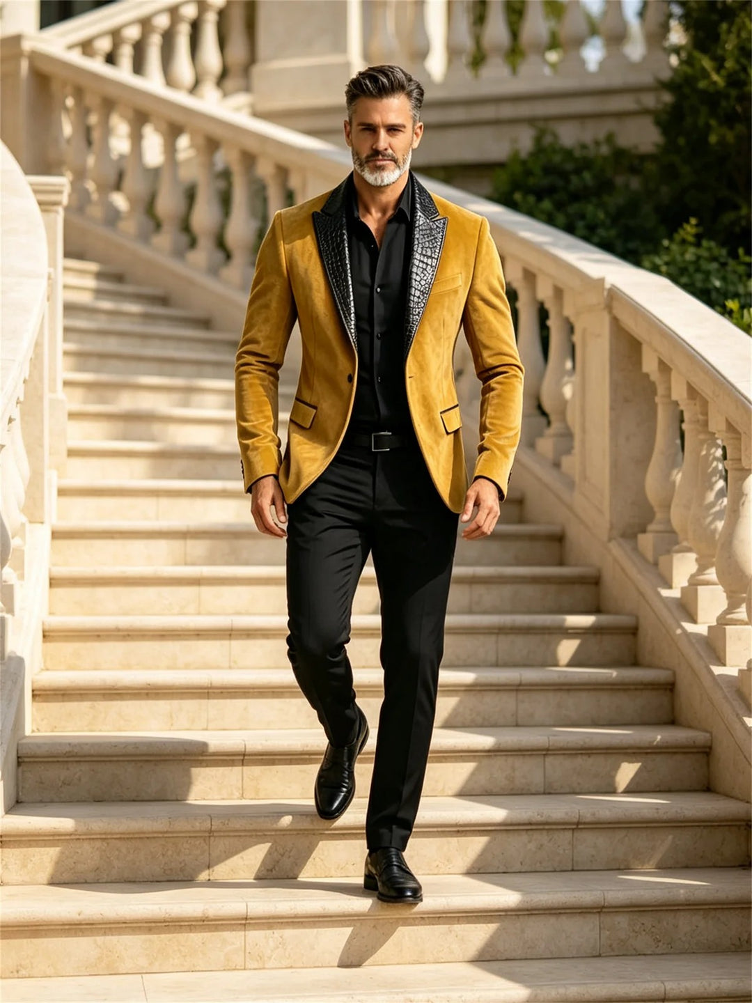 Caiman Lapel Blazer