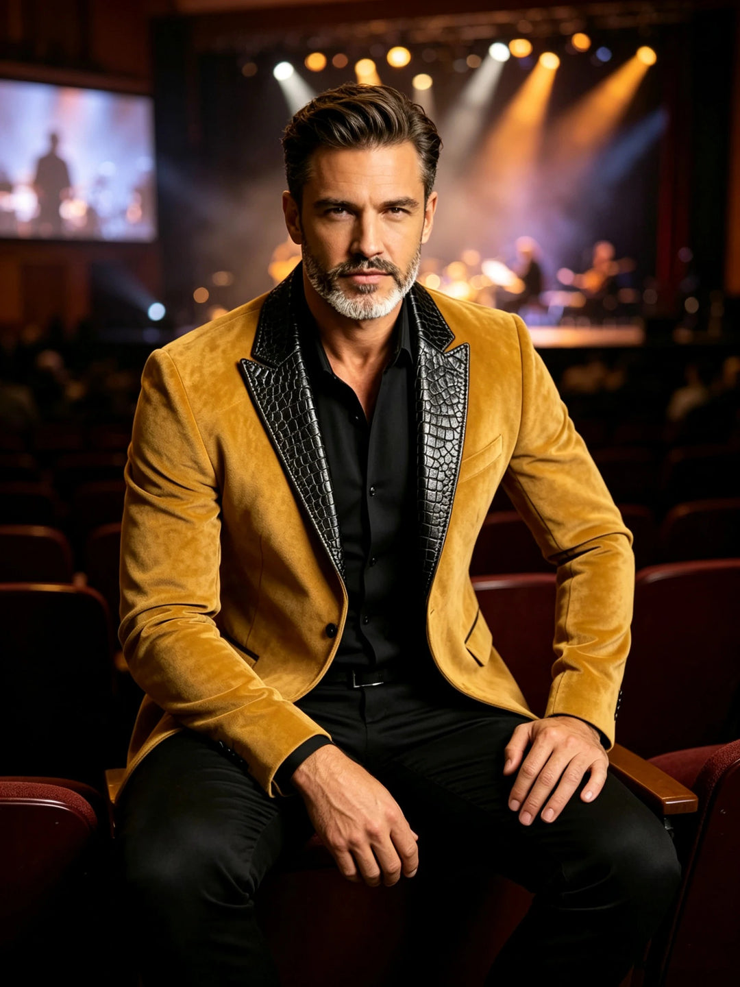 Caiman Lapel Blazer