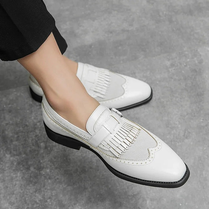 Fringe Kiltie Loafers