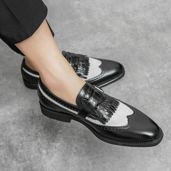 Fringe Kiltie Loafers