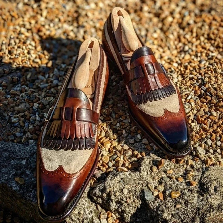 Fringe Kiltie Loafers