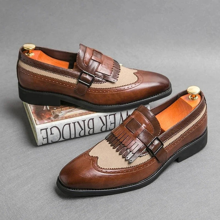 Fringe Kiltie Loafers