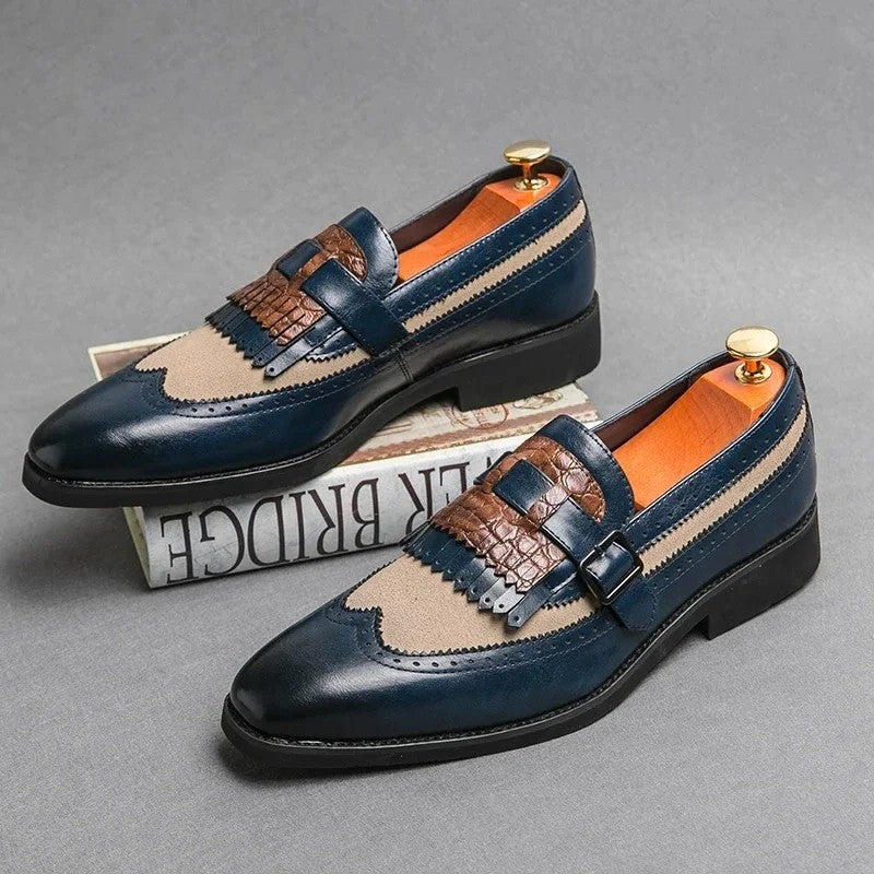 Fringe Kiltie Loafers