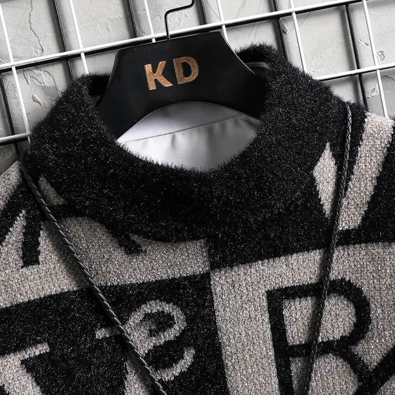 Headline Letter Sweater
