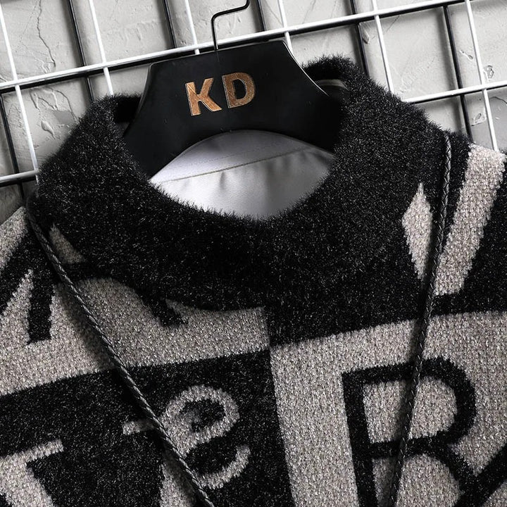 Headline Letter Sweater