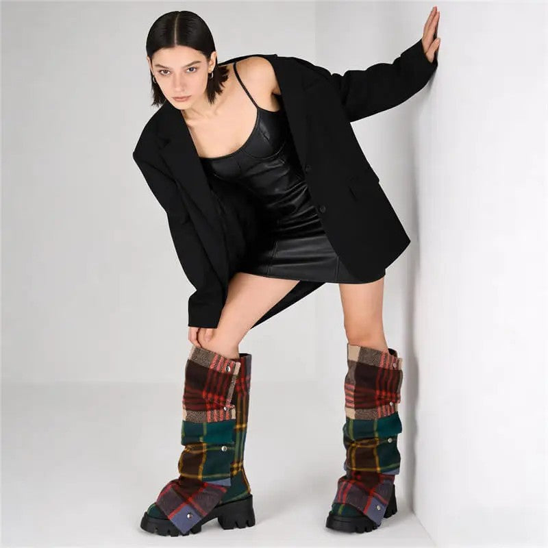 Highland Fold-Over Platform Boots