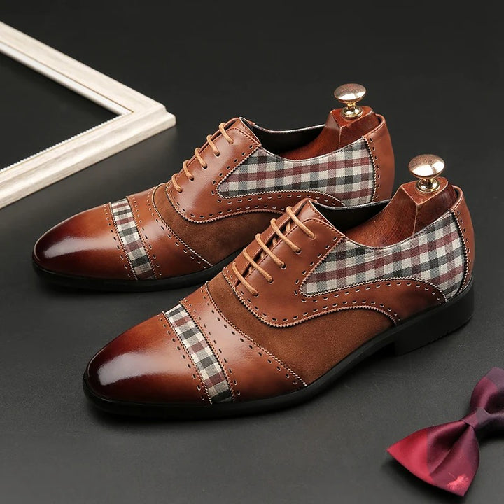 Tattersall Cap-Toe Oxfords