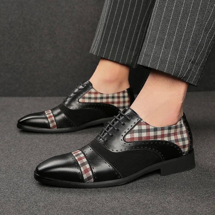 Tattersall Cap-Toe Oxfords