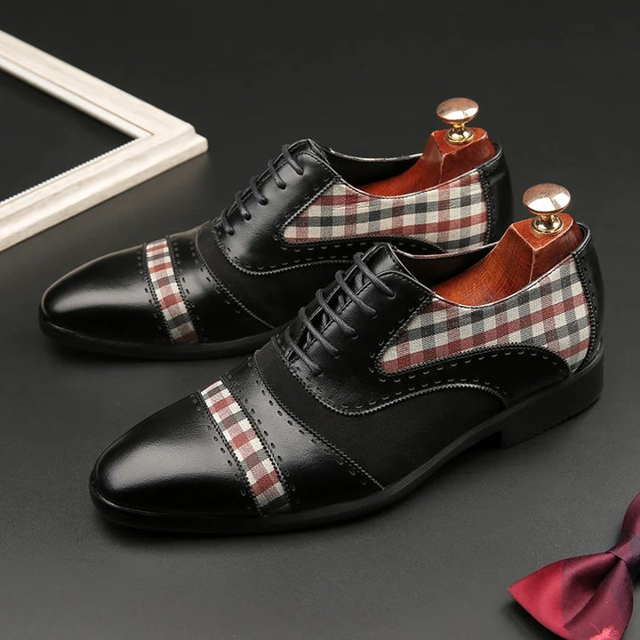Tattersall Cap-Toe Oxfords