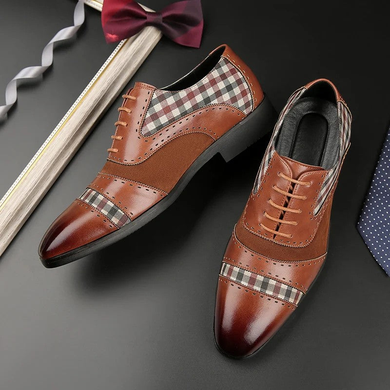Tattersall Cap-Toe Oxfords