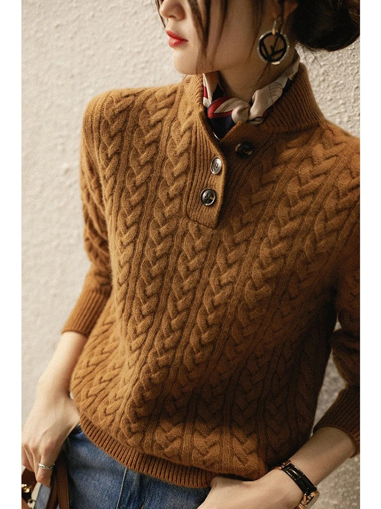 Brienne Cable Knit Sweater