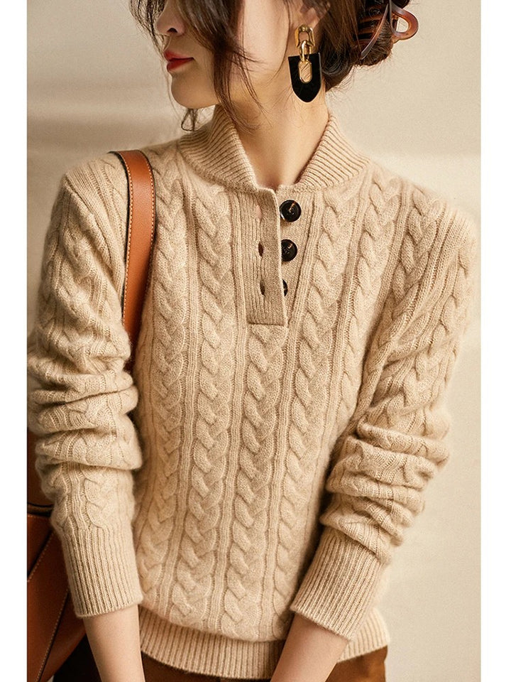 Brienne Cable Knit Sweater