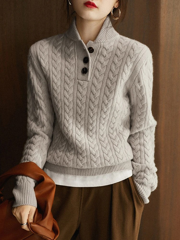 Brienne Cable Knit Sweater