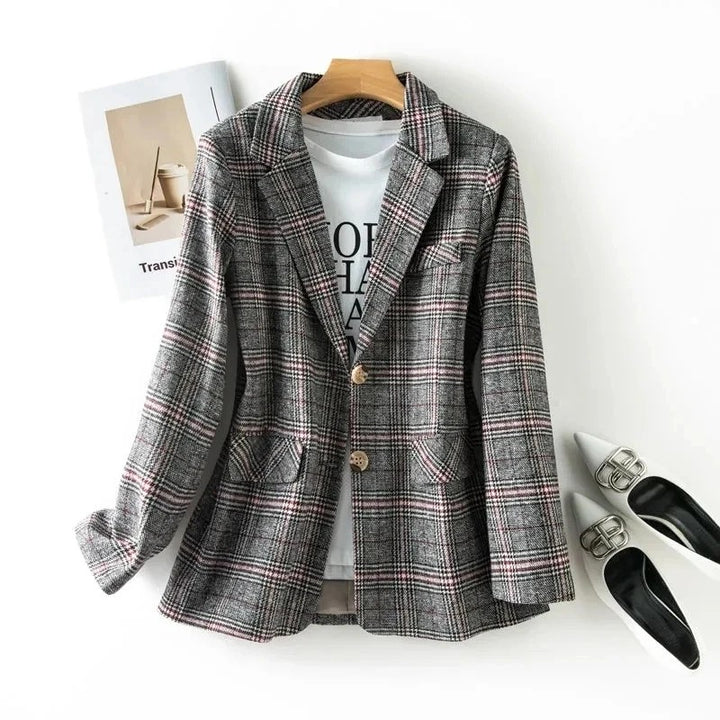 Glenmore Plaid Blazer