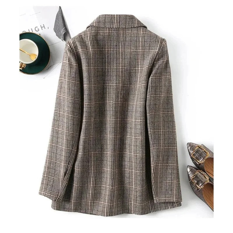 Glenmore Plaid Blazer