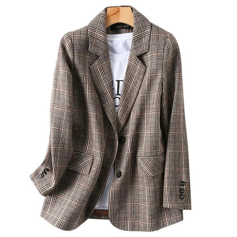 Glenmore Plaid Blazer