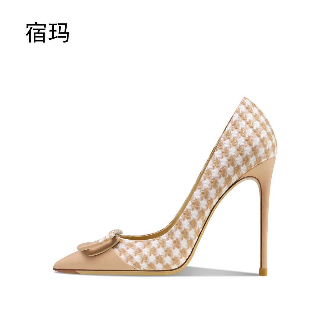 Dovecote Houndstooth Pumps