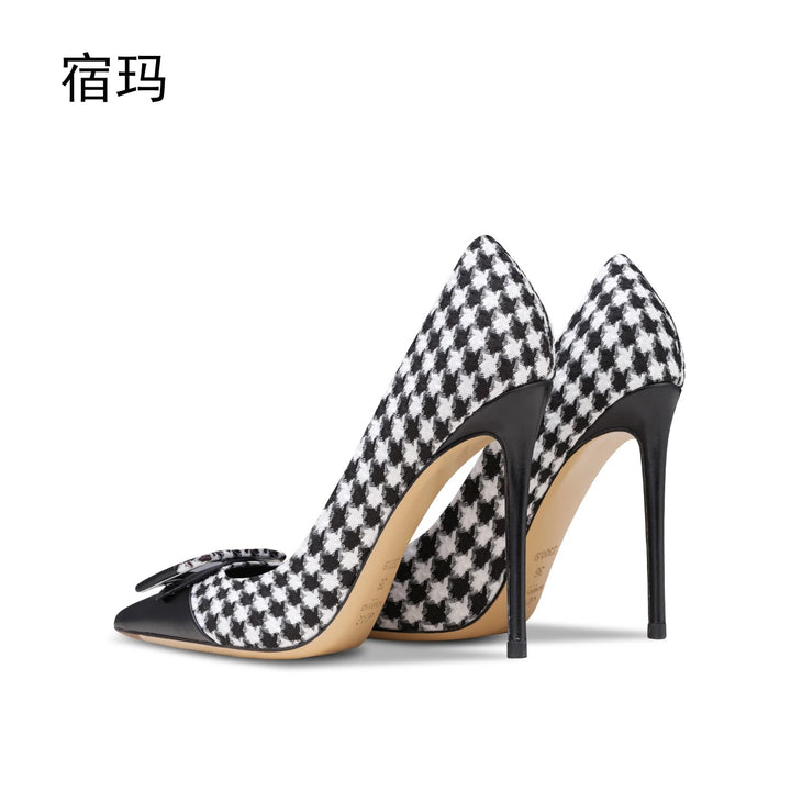 Dovecote Houndstooth Pumps