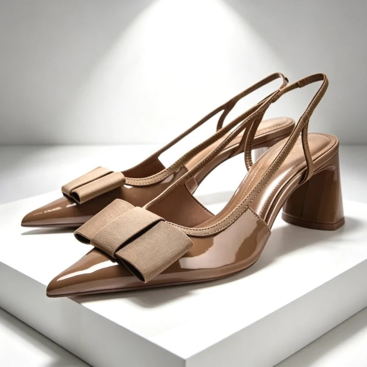 Serafina Bow Slingback Pumps