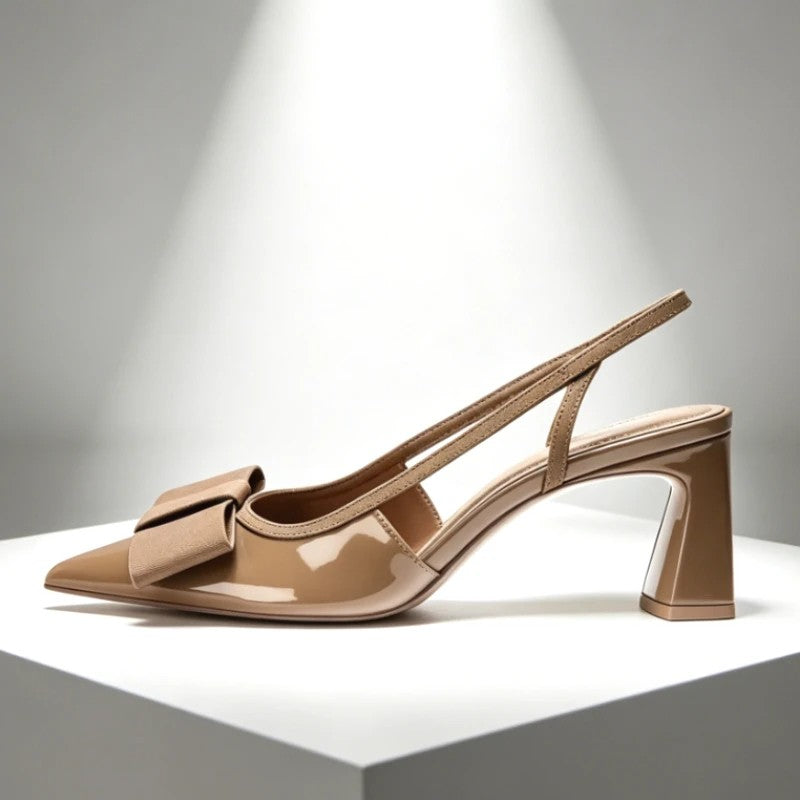 Serafina Bow Slingback Pumps