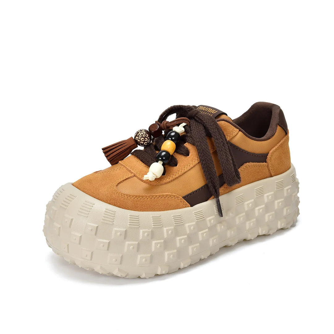 Totem Beaded Platform Sneakers