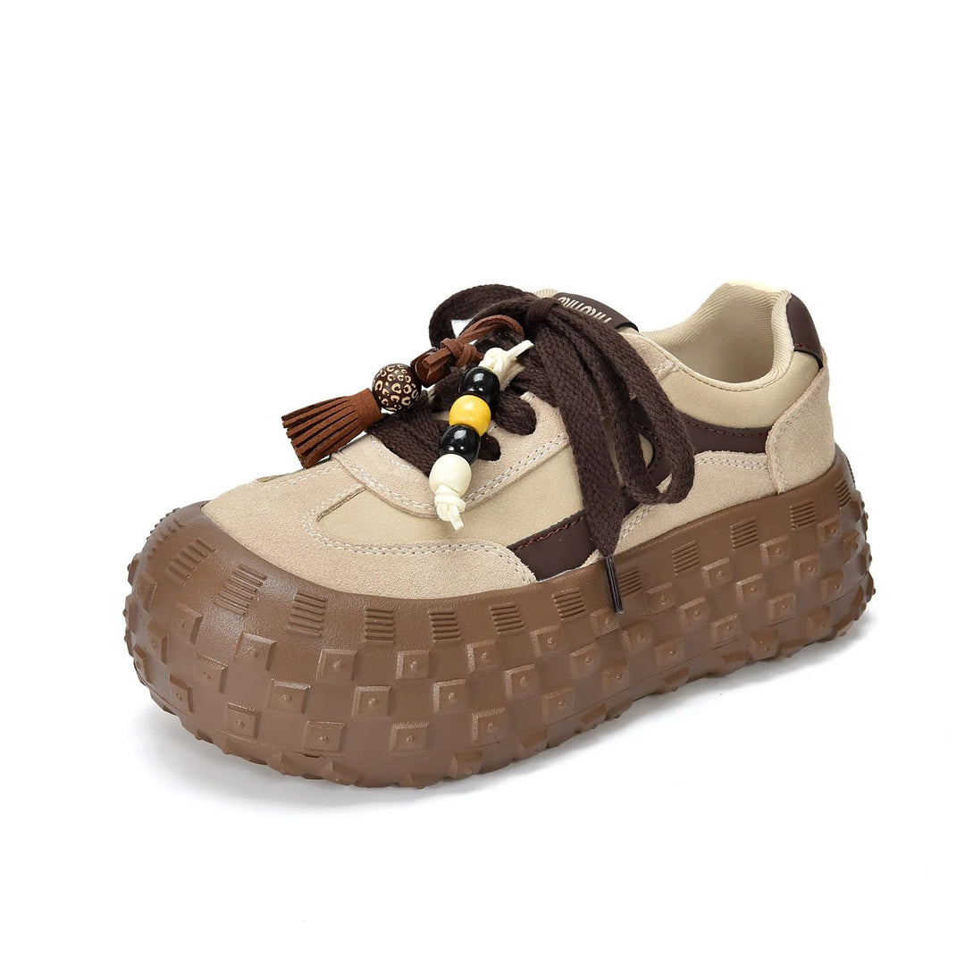Totem Beaded Platform Sneakers