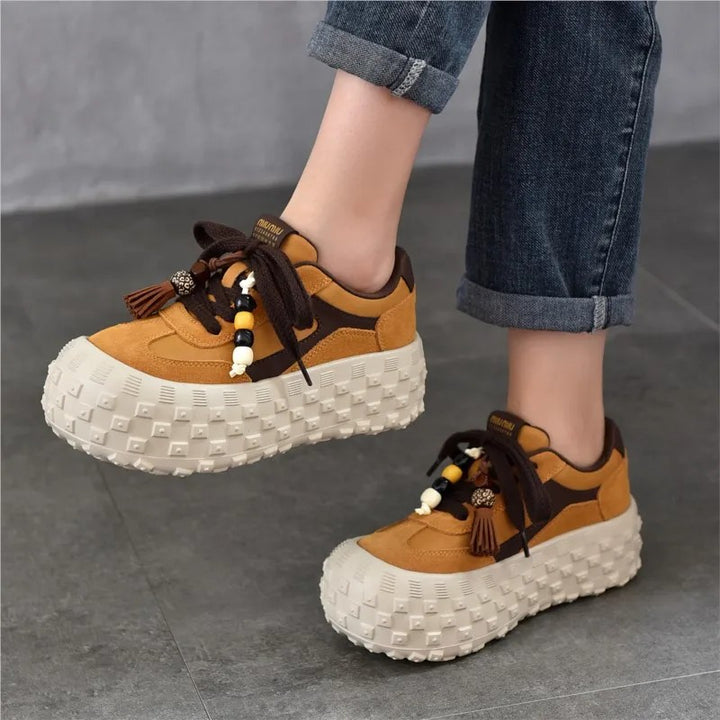 Totem Beaded Platform Sneakers