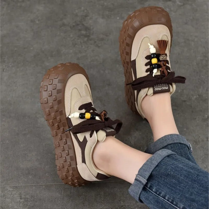 Totem Beaded Platform Sneakers