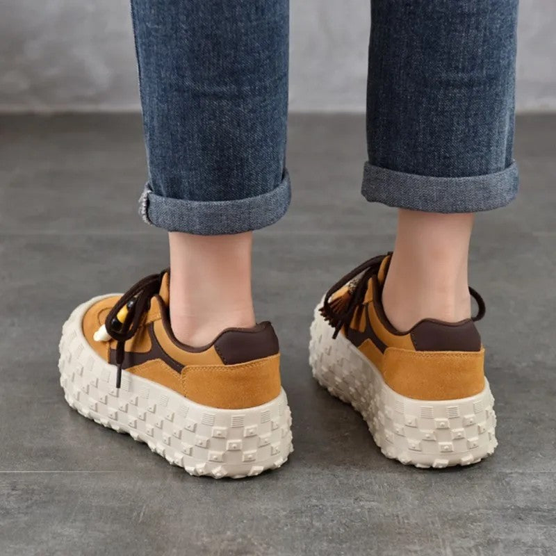 Totem Beaded Platform Sneakers
