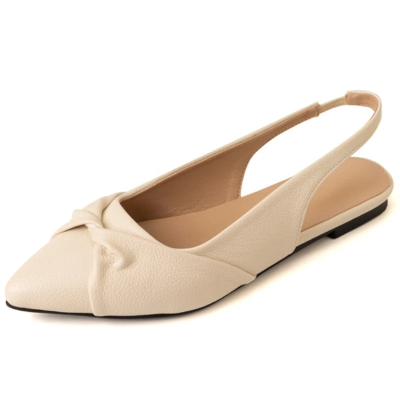 Bellini Knot Slingback Flats