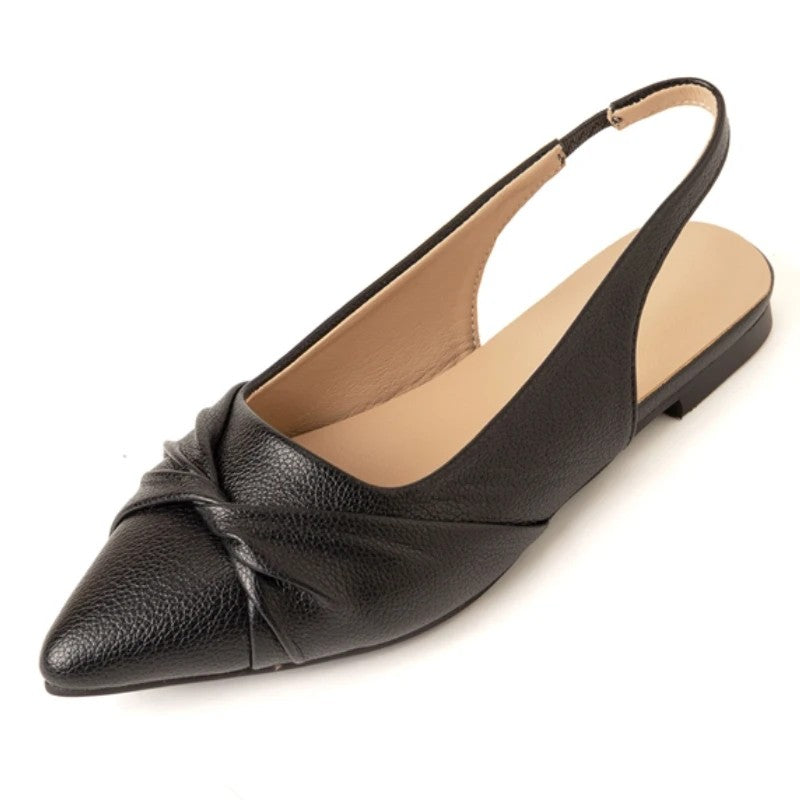 Bellini Knot Slingback Flats