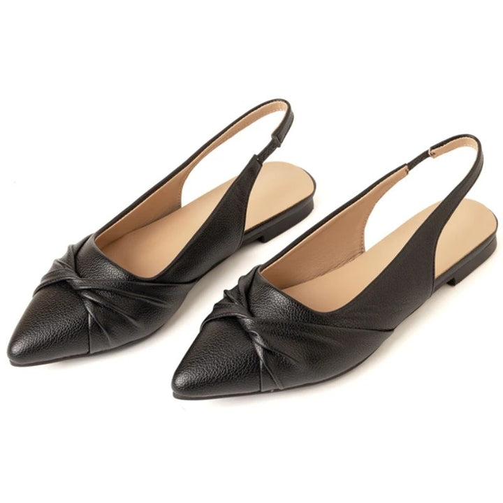 Bellini Knot Slingback Flats