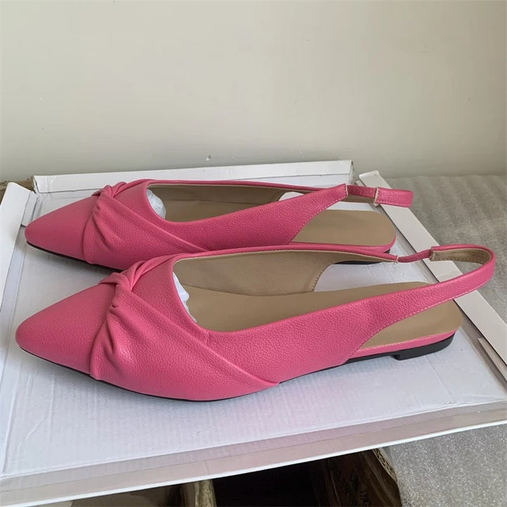 Bellini Knot Slingback Flats