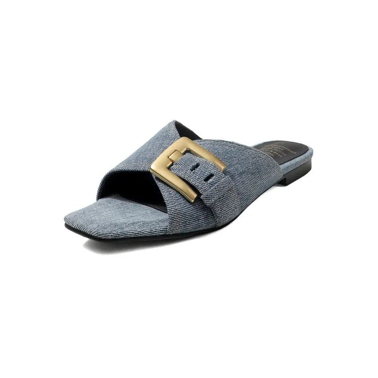Ottavia Buckle Slides