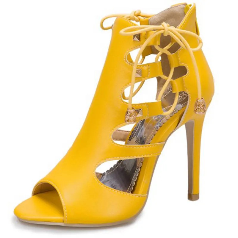 Colosseo Lace-Up Heels