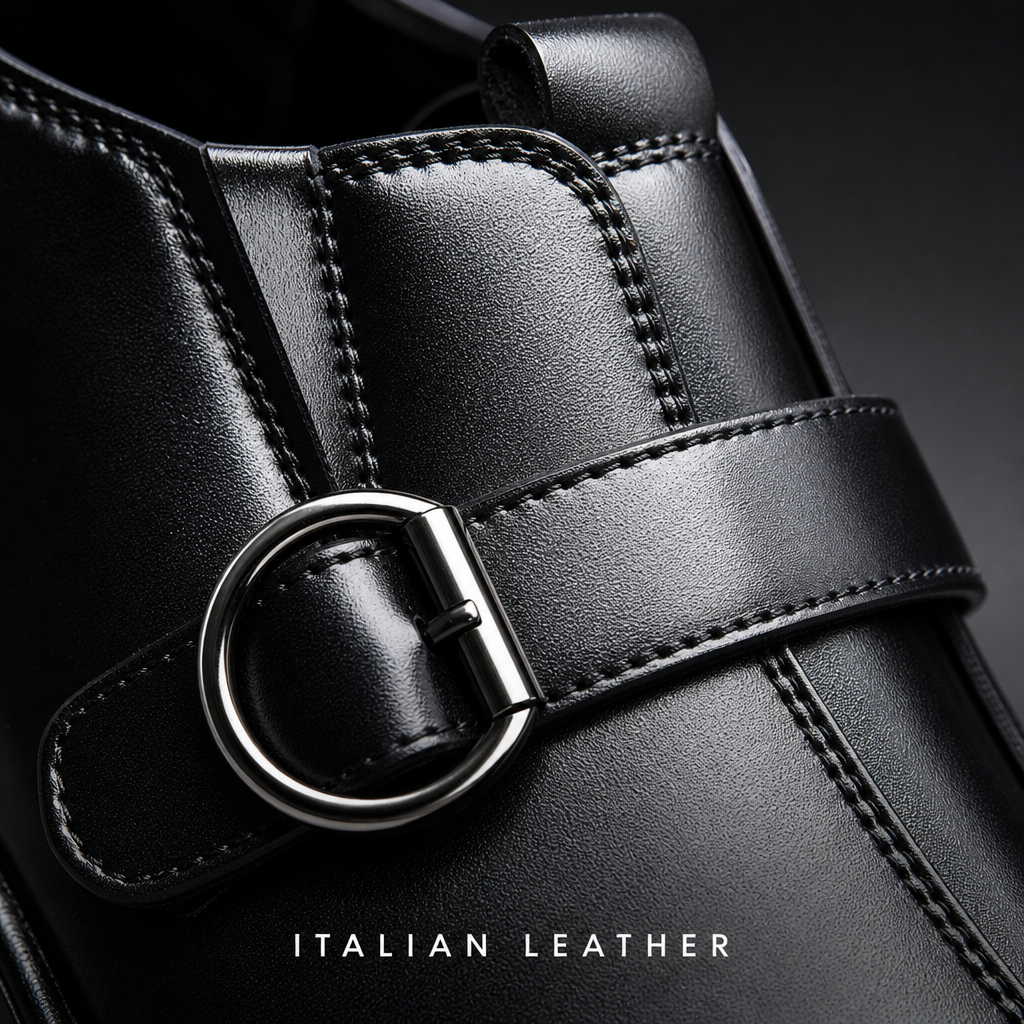 Marcello Monk Loafers — 02_leather_macro_detail