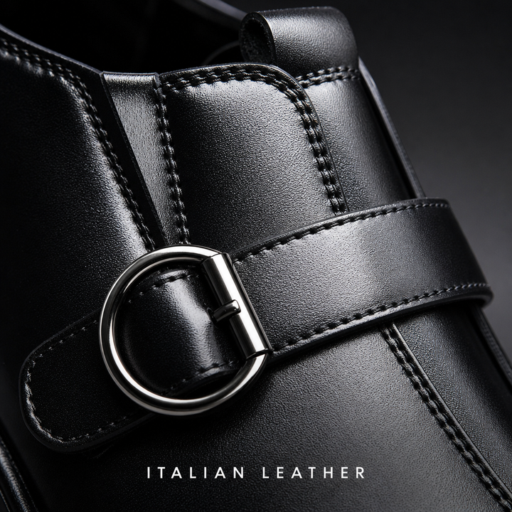 Marcello Monk Loafers — 02_leather_macro_detail