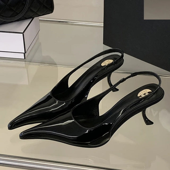 Lucente Slingback Stiletto Pumps