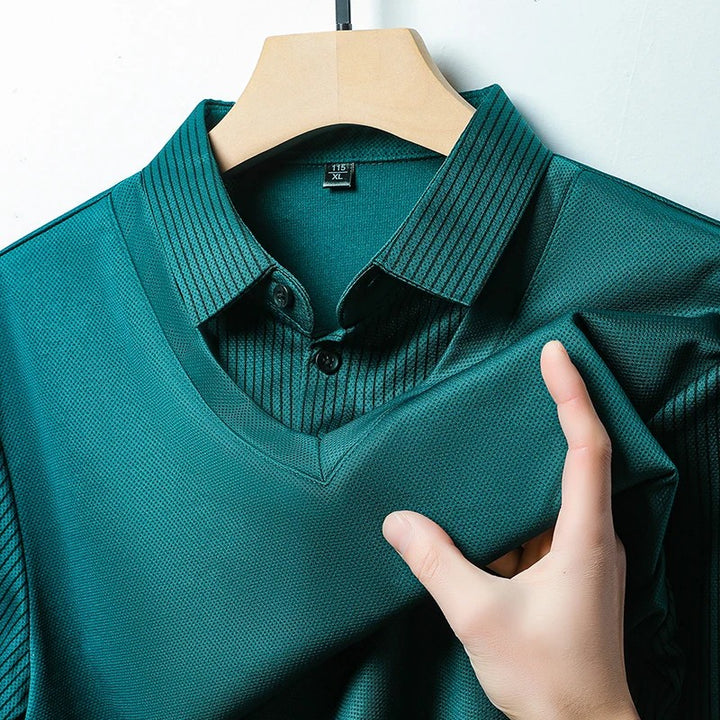 Aldrich Layered Collar Polo